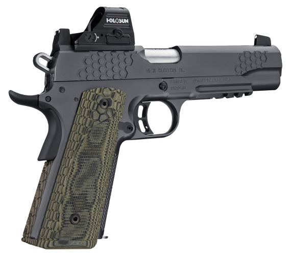 Kimber Mfg.,inc 3000437 KHX Custom RL (OI) 9mm 9+1 5" Front Serrations Stainless Steel Slide Gray KimPro II G-10 Grip 170480