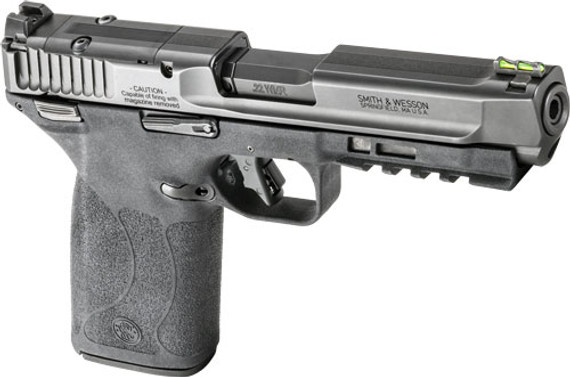 S&W M&P 22WMR 4.35"BBL 10RDOPTIC READY W/ SAFETY BLACK G14090