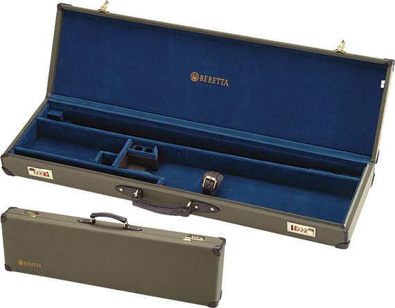 BERETTA LUGGAGE CASE FOR O/USHOTGUNS CANVAS/LEATHER LODEN SVPD204