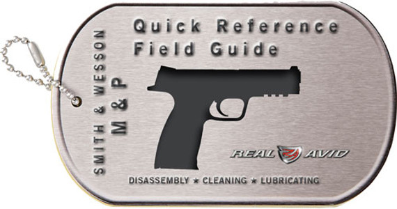 REAL AVID S&W M&P FIELD GUIDES&W M&P MAINTENACE CARDS AVMNPR
