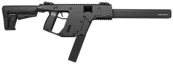 Kriss USA KV45CBL20 Vector CRB Gen2 45 ACP 30+1 16" Black Chrome Moly Barrel, Black Polymer Receiver, Black Synthetic 6 Position Collapsible Stock, Black Polymer Grip, Glock Compatible 3644 Kriss USA KV45CBL20 Vector CRB Gen2 45 ACP 30+1 16" Black Chrome Moly Barrel, Black Polymer Receiver, Black Synthetic 6 Position Collapsible Stock, Black Polymer Grip, Glock Compatible 3644