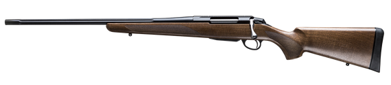Tikka JRTXA42022MT T3x Hunter Full Size 30-06 Springfield 3+1 22.40" Matte Blued Fluted Threaded Barrel, Blued Drilled & Tapped Steel Receiver, Fixed Oiled Walnut Stock, Left Hand 175395