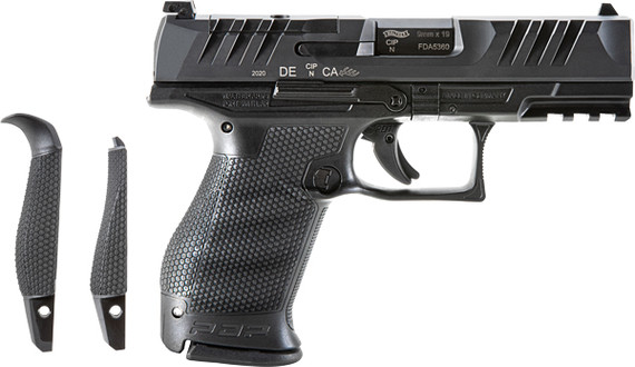 WALTHER PDP COMPACT 9MM 4" FS15-SHOT BLACK POLYMER FRAME G2851229