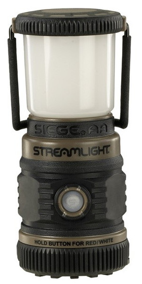STREAMLIGHT SIEGE AA BATTERYLANTERN WHITE LED & RED LED 44941
