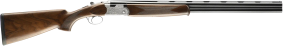 Beretta USA J686F1230 686 Silver Pigeon I 12 Gauge 3" 2rd 30" Blued Over/Under Vent Rib Barrel,  Silver Engraved Receiver, Fixed Grade II Walnut Wood Stock, Right Hand 175321