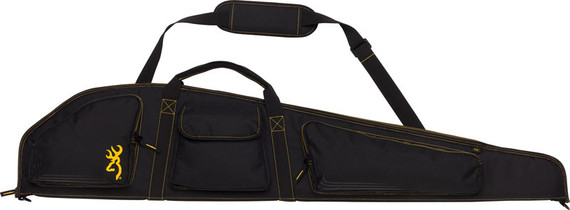BROWNING BUCK MARK LOGO GUNCASE 52" SHOTGN BLK/GLD W/SLNG 1419559902