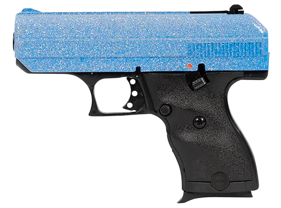 Hi-Point 916BLSP C9  9mm Luger 8+1 3.50" Black Steel Barrel, Hydro-Dipped Blue Sparkle Serrated Slide, Black Polymer Frame, Black Polymer Grips 156716 Hi-Point 916BLSP C9  9mm Luger 8+1 3.50" Black Steel Barrel, Hydro-Dipped Blue Sparkle Serrated Slide, Black Polymer Frame, Black Polymer Grips 156716