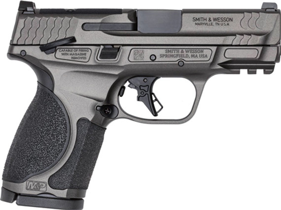 S&W M&P9 M2.0 METAL COMPACT3.6" 9MM 15-RD SAFETY GREY G14105