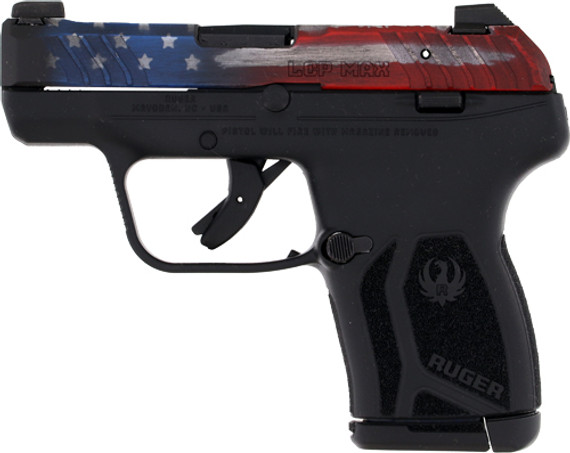 RUGER LCP MAX 380ACP FRONT</br>NIGHT SIGHT AMERICAN FLAG 10-S G13745R RUGER LCP MAX 380ACP FRONT</br>NIGHT SIGHT AMERICAN FLAG 10-S G13745R