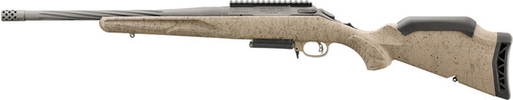 RUGER AMERICAN GENII RANCH</br>6.5 CM 16.1" COBALT FDE SPLAT G46928