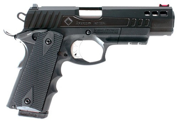 ATI HGA FXH-45 HYBRID 45ACP</br>5" FS 8RD BLACK POLYMER ! GATIGFXH45