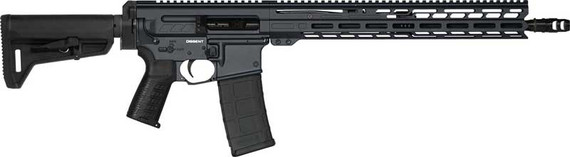 CMMG RIFLE DISSENT MK4 9MM 16"RDB/9ARC SL-K ADJ STOCK GREY G94AA90FSG