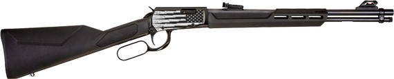 ROSSI RIO BRAVO 22WMR LEVER20" 12-SHOT BLACK SYN. US FLAG GRL22W201SYEN18