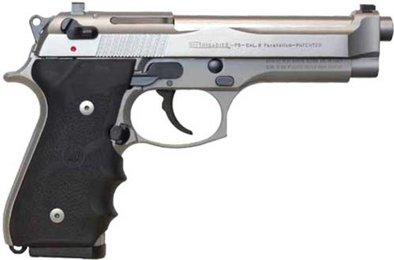 BERETTA 92 BRIGADIER 9MM 4.9"FS 10-SHOT INOX CA-COMPLIANT GJ92F560CA