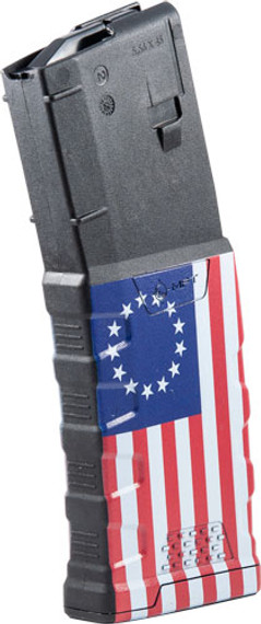 MFT EXD MAGAZINE AR15 5.56X4530RD BETSY ROSS FLAG EXDPM556DBTR