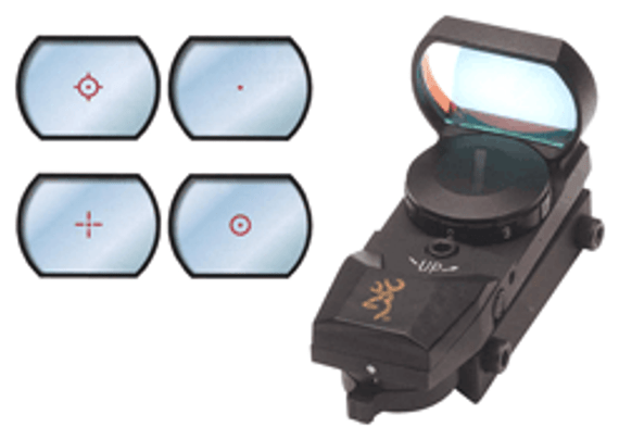 BROWNING BUCK MARK REFLX SIGHT4-RETICLES MATTE BLACK 1290230