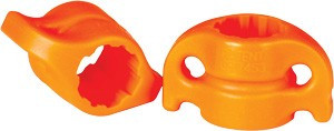 AMS BOWFISHING EVERGLIDE 5/16"</br>SAFETY SLIDE KIT 2PK ORANGE M1402ORG