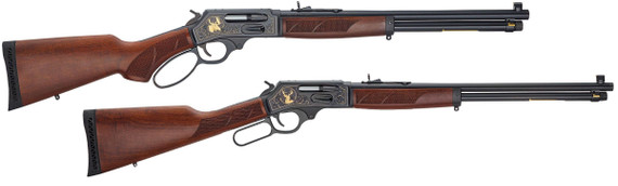 Henry Wildlife Edition Side Gate .45-70 Rifle 4rd Magazine 18.43" Barrel Walnut Large Loop HLH010GWL