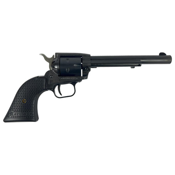 Heritage Rough Rider Steel Frame Handgun .22 LR/.22 WMR 6rd Capacity 6.5" Barrel Black Satin Finish Polymer Grips HXSRR22MBS6PG