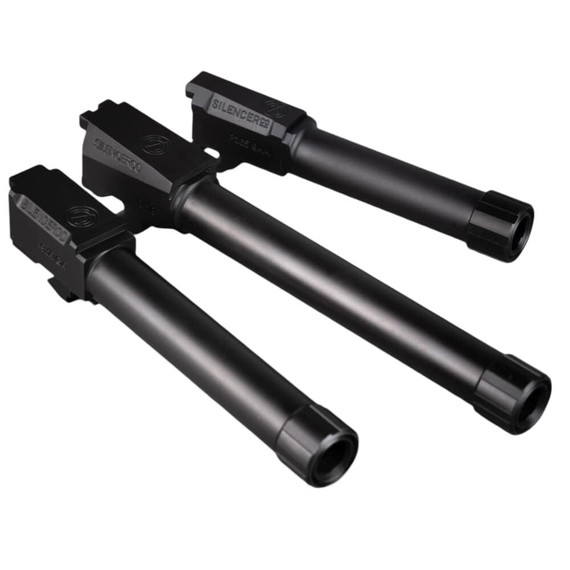 SilencerCo Threaded Barrel for S&W M&P Shield 9mm Luger 1/2x28 3.5" Black IKAC2290