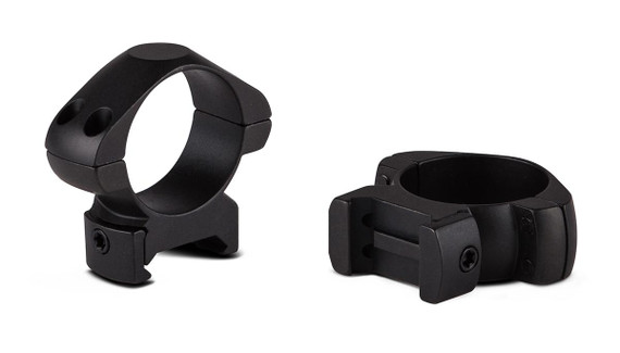 Konus 2-Piece Steel Riflescope Rings 30mm Low - Matte Black KL7405