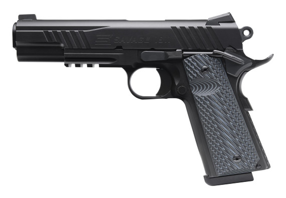 Savage Arms 1911 GOVT 45ACP BLK/BLK RAIL SV1911GR