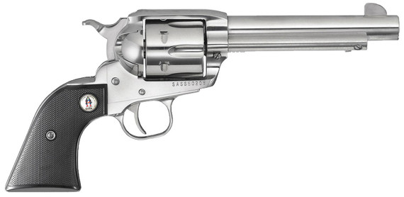 RUGER VAQUERO SASS 45 COLT SA REVOLVER 5.5 BBL Gloss STS UR5134