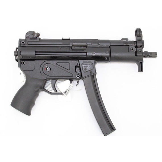 Century Arms AP5-P Base Model Handgun 9mm Luger 30rd Magazine 5.8" Barrel Synthetic Stock YCHG6035ABN