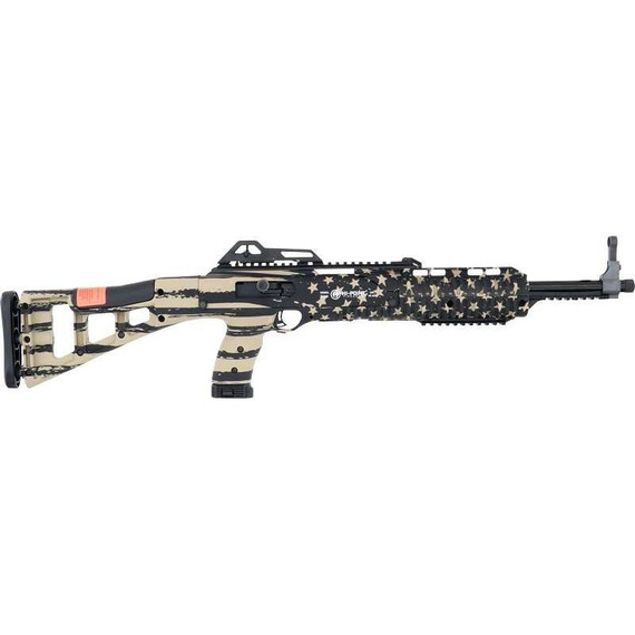 Hipoint 45TS Carbine Rifle .45 ACP 9rd Magazine 17.5" Barrel FDE Flag YH4595TSFLGFDE