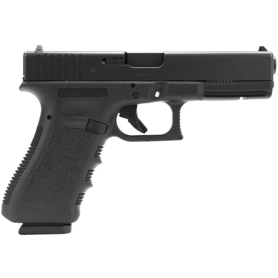 Glock 17 Gen 3 Handgun 9mm Luger 10/rd Magazines (2) 4.49" Barrel Black USA GLUI1750201