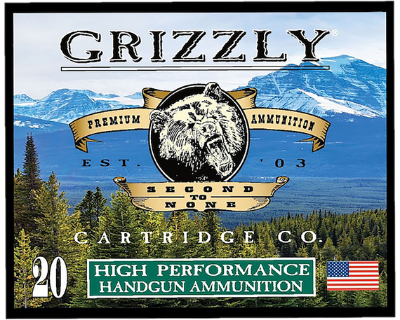 Grizzly Ammo GC38SP+P9   38Special+P 148gr Full Metal Jacket Flat Point 20 Per Box/10 Case 179671