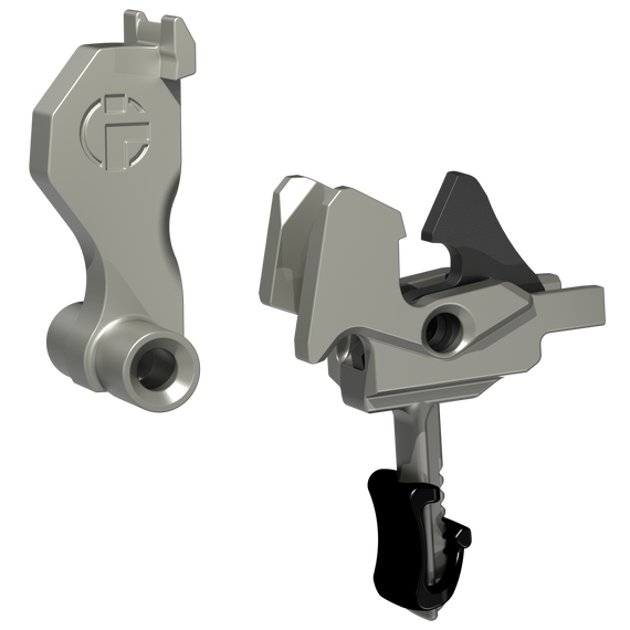 Hiperfire XAKM3 Xtreme AK Mark-3 Single-Stage Flat Trigger with 2 lbs Draw Weight & Nickel Boron Finish for AK-Platform 133933