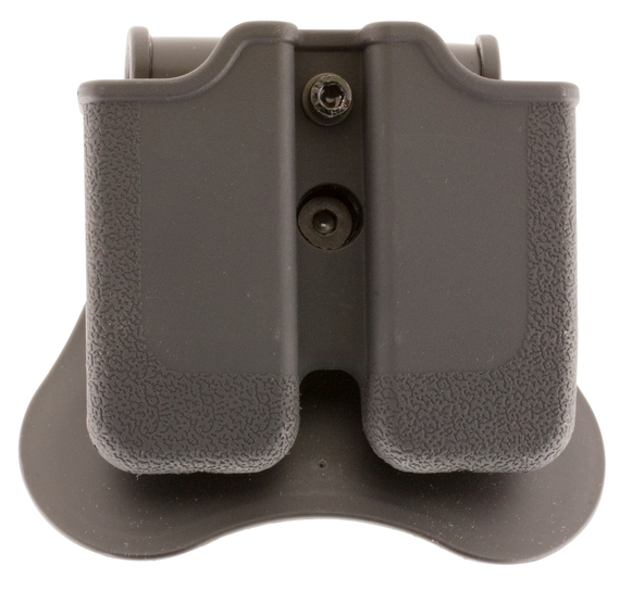Bulldog P1911M Mag Holder  Paddle Black Polymer Paddle Compatible w/ Single Stack 1911 Ambidextrous Hand 10761