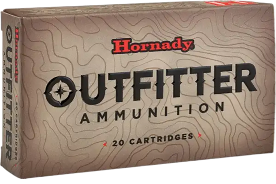 Hornady 822124 Outfitter  300WthbyMag 180gr Copper Alloy eXpanding 20 Per Box/10 Case 140599