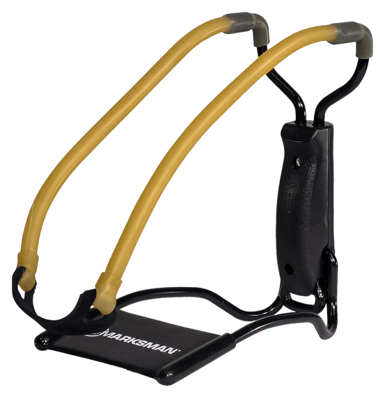 Marksman 3040 Marksman 3040 Folding Slingshot Yellow Classic Band Black Molded Handle 9317