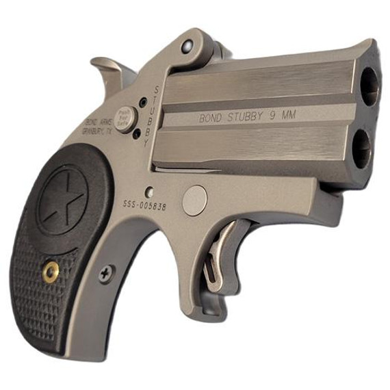 Bond Arms Stubby Stinger Handgun 9mm Luger 2rd Capacity 2.2" Barrel Polymer Grip BEBASTB9MM