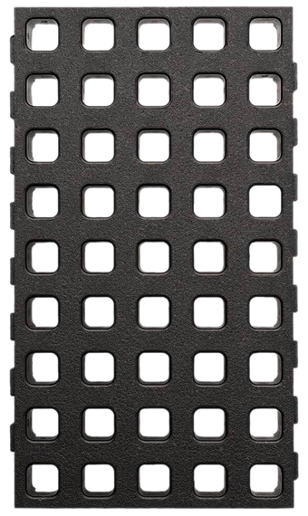 Magpul MAG1384-BLK DAKA Grid Organizer Middle Panel Black Polypropylene 176276