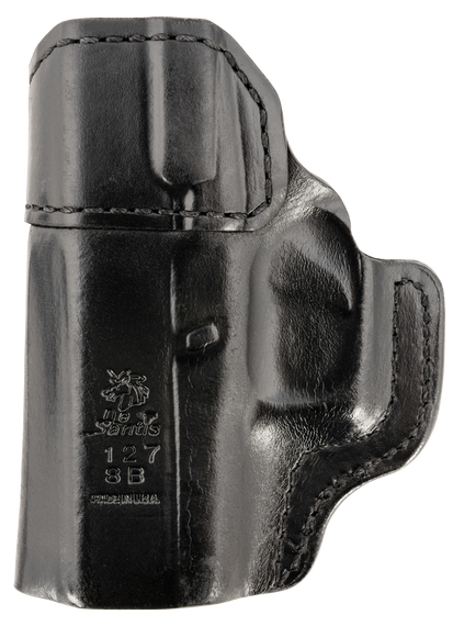 DeSantis Gunhide 127BA8BZ0 Inside Heat  IWB Black Leather Belt Clip Fits Glock 43/43x Right Hand 153177