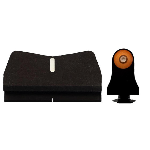 XS Sight DXW2 Big Dot Sight for Glock Suppressor Hgt 17 19 22-24 26 27 31-36 - Orange AQGL0015P3N
