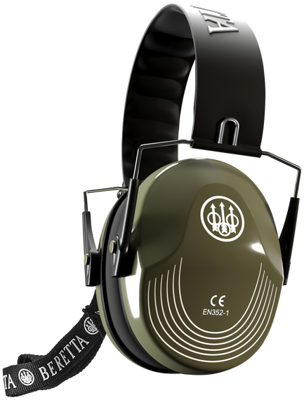 Beretta USA CF1000000207SS Safety Pro Muff 25 dB Green/Black 146419