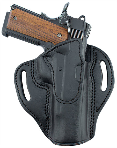 TX 1836 Kydex TXBH3300 Cannon  OWB, Black Leather, Compatible w/Glock Full Size, Belt Slide Mount, Right Hand 122751