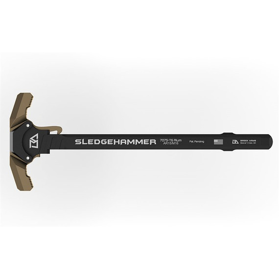 AR-15 SLEDGEHAMMER AMBI CHARGING HANDLE FDE 430110141
