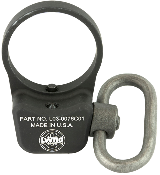 LWRC 2000072A01 LWRCI Ambi QD Sling Mount with QD Swivel Black Metal 20129