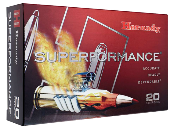 Hornady 80990 Superformance  308Win 165gr Copper Alloy eXpanding 20 Per Box/10 Case 140612