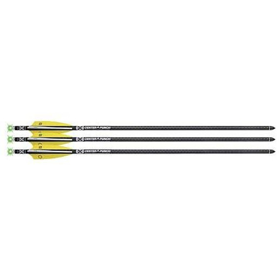 TenPoint EVO-X CenterPunch Lighted Alpha-Blaze Carbon Arrows 20" 3 Pack TPHEA7493