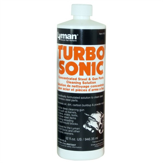 LYMAN TURBO SONIC STEEL SOLUTION, 32 OZ. 100020130