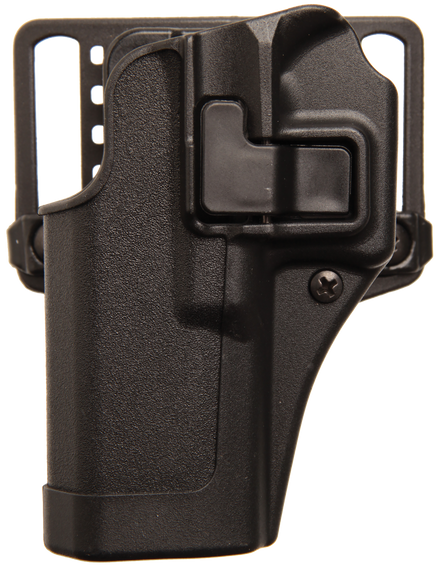 Blackhawk 410520BKL Serpa CQC  OWB Size 20 Matte Black Polymer Belt Loop/Paddle Fits S&W J Frame Fits 2" Barrel Left Hand 43920