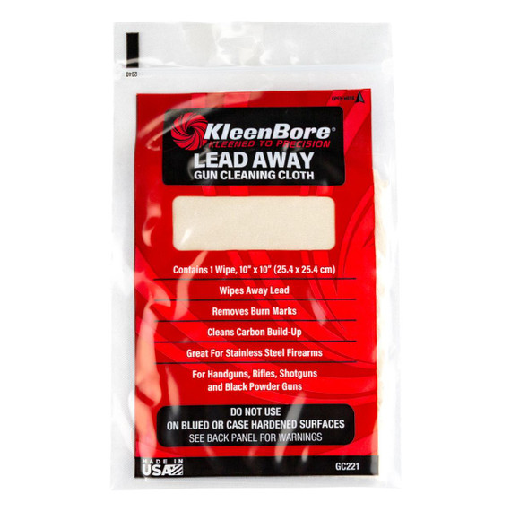 KleenBore Lead Away Gun Cloth KBGC221S