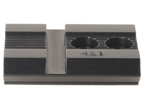 Weaver Standard Top Mount Aluminum Scope Base - Matte - #421M - Remington 7 W/4 Hole WE48444