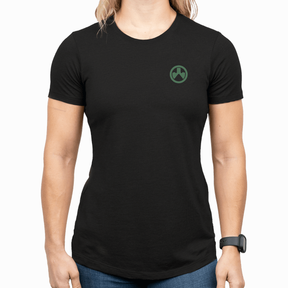 Magpul MAG1341-001-2X Prickly Pear Women's Black Cotton/Polyester Short Sleeve 2XL 156531